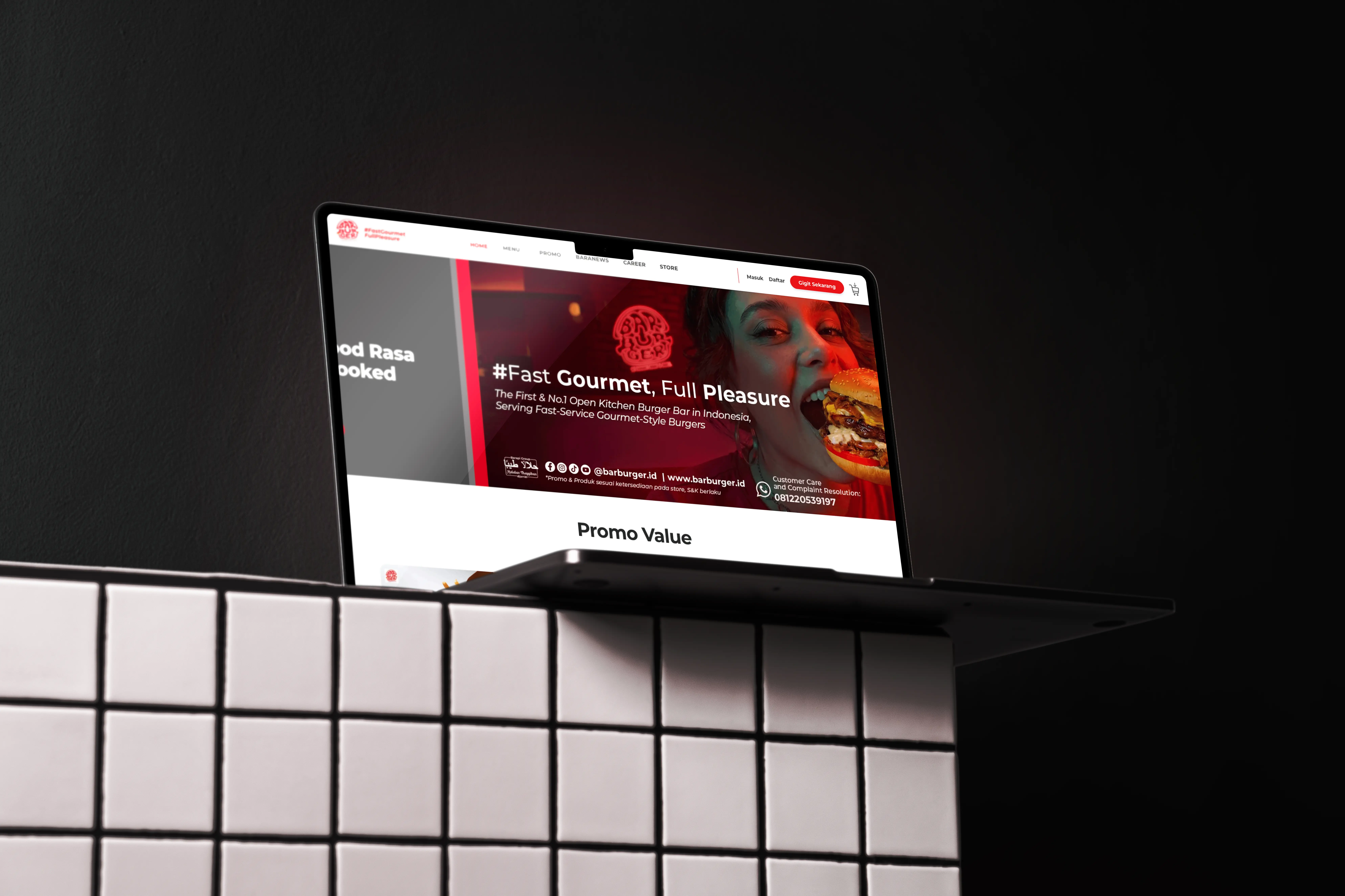 BarBurgGer: Website and CRM